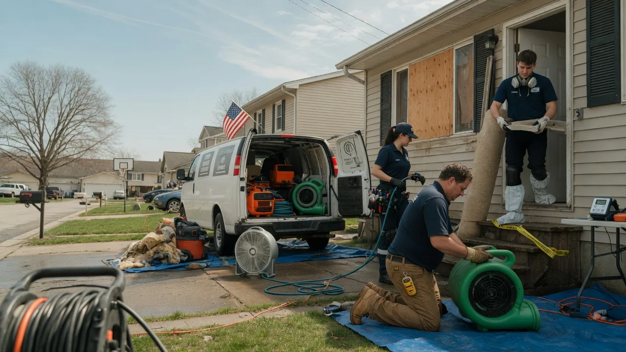 Water Damage Restoration in Bejou, MN near me